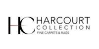 Logo for Harcourt Collection. Black text: