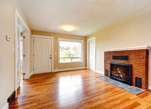 Hardwood floor staining