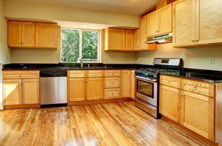 Kitchen cabinets