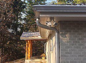 Gutter and downspouts