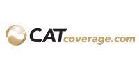 CATcoverage.com logo with gold circle icon and black-and-gold text on a white background