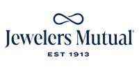 Jewelers Mutual logo with stylized infinity icon and “EST 1913” text on a white background