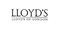 Lloyd’s of London logo in black serif text on a white background