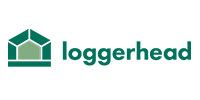 Loggerhead logo with a green house icon and the word “loggerhead” in green text