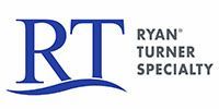 Ryan Turner Specialty logo with blue “RT” initials and black company name on white background