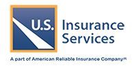 U.S. Insurance Services logo with blue and gold icon and company name on white background
