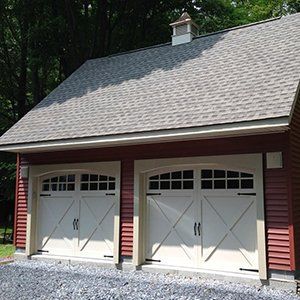 Salt Box garage
