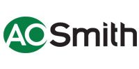 A.O. Smith logo in green and black on a white background