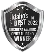 Idaho's of Best 2022 Business Awards Central Idaho Winner