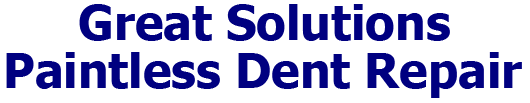 Great Solutions Paintless Dent Repair Logo