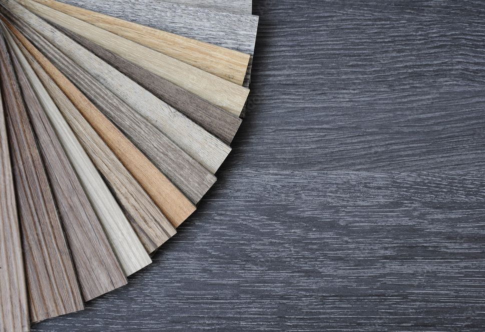 There are many different types of wood in this picture.