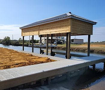 Boathouse construction services