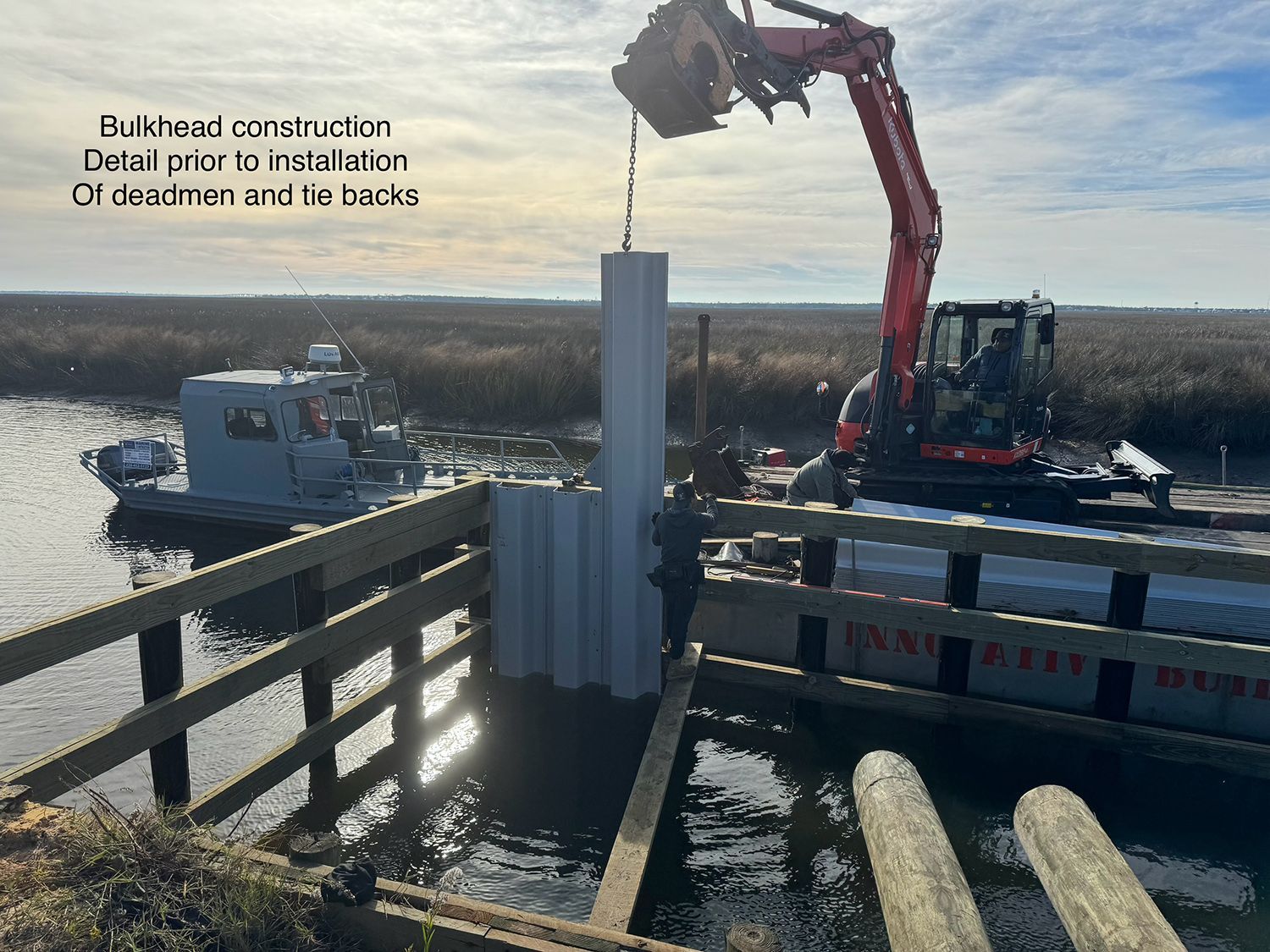 Bulkhead construction services