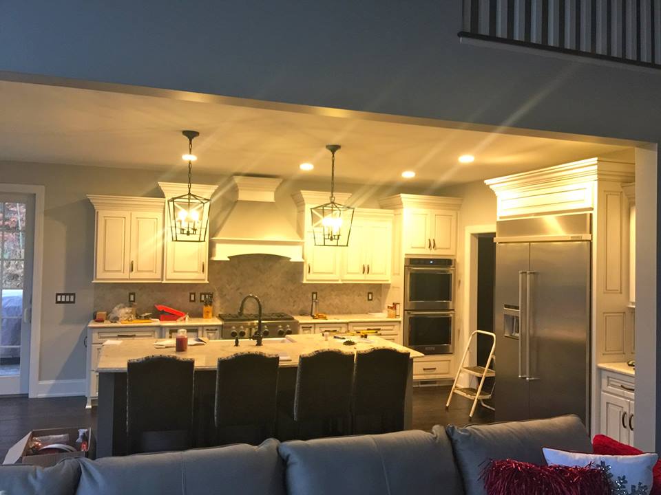 Kitchen of a residential house