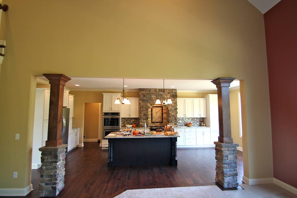 Residential house kitchen