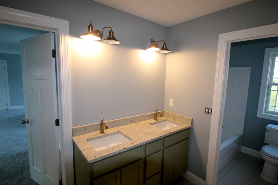 Bathroom of a residential house