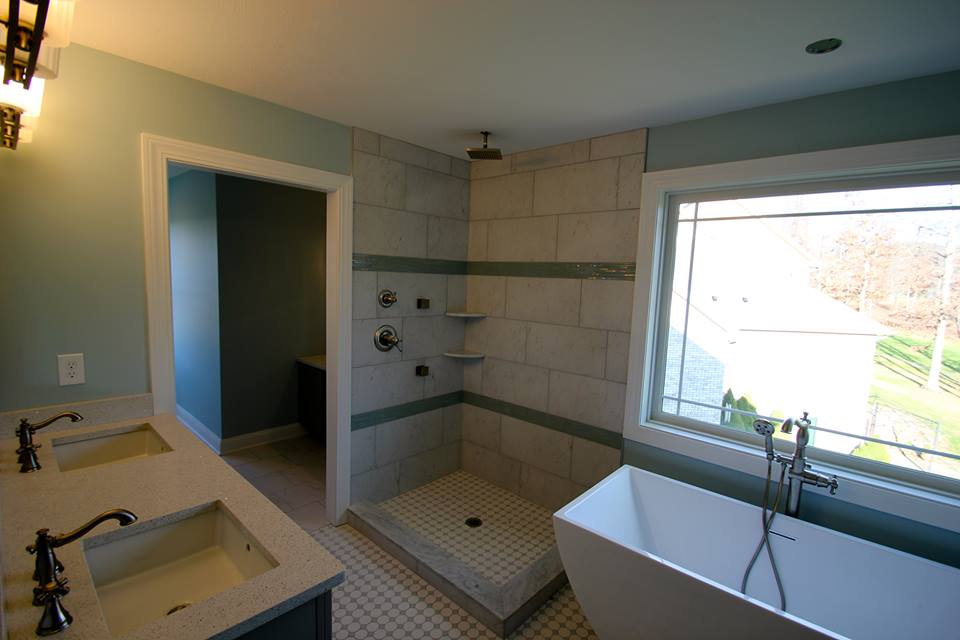 Bathroom of a residential house
