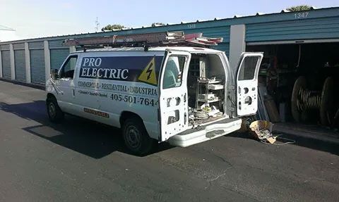 Electrical Work Van