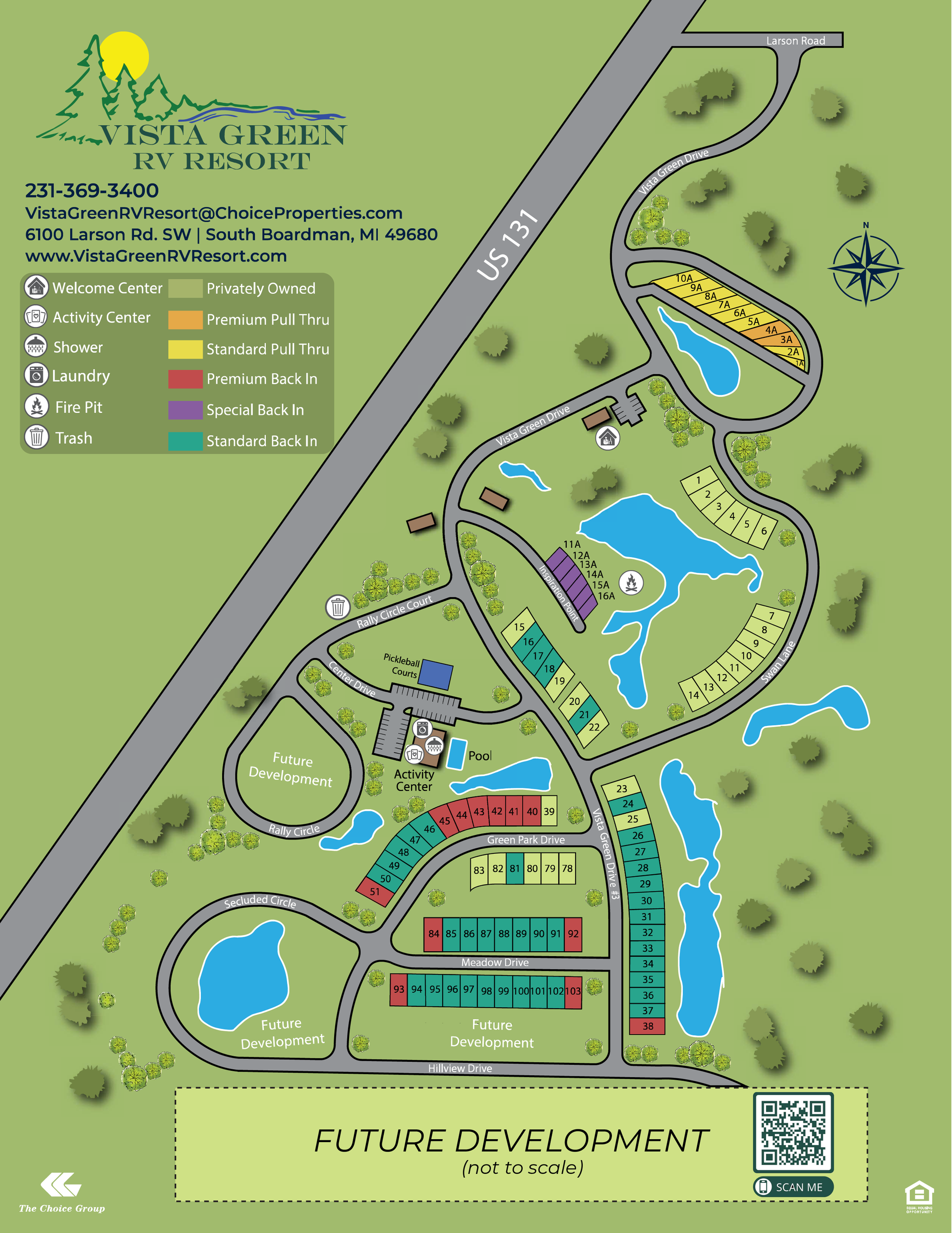 RV Resort Map