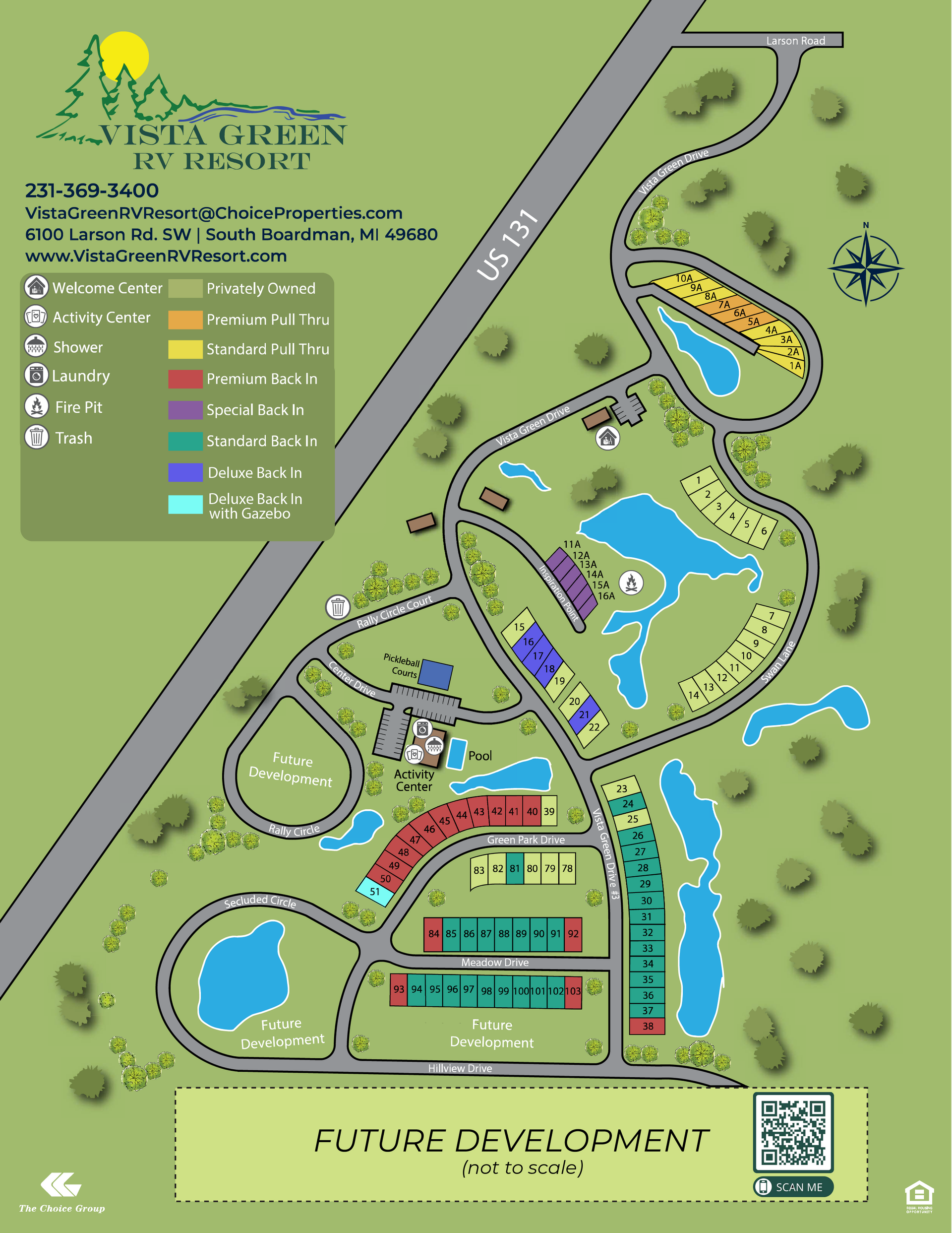 RV Resort Map