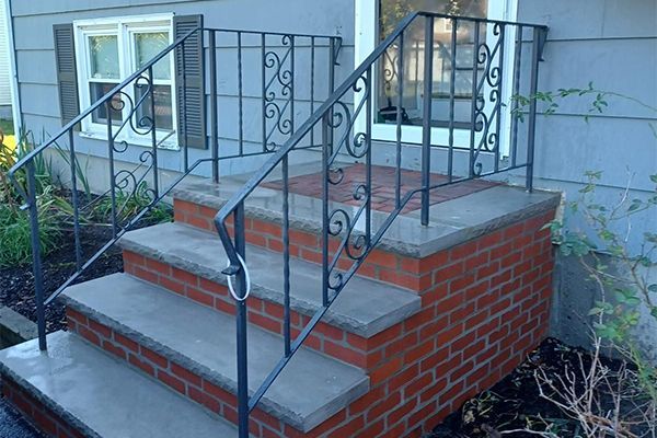 Custom-built stair