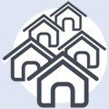 Property subdivision icon