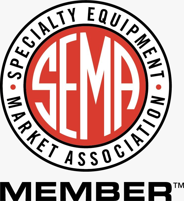 SEMA logo with red circle and white letters; text 