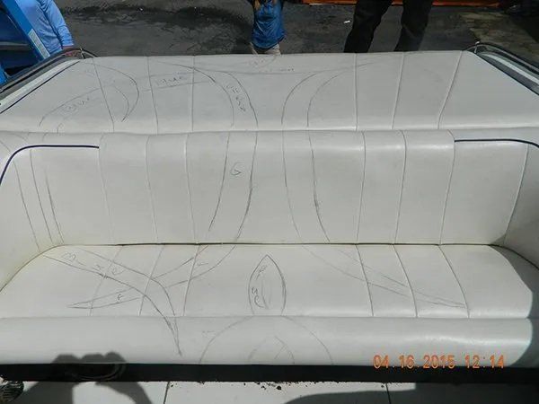 Boat seat restoration