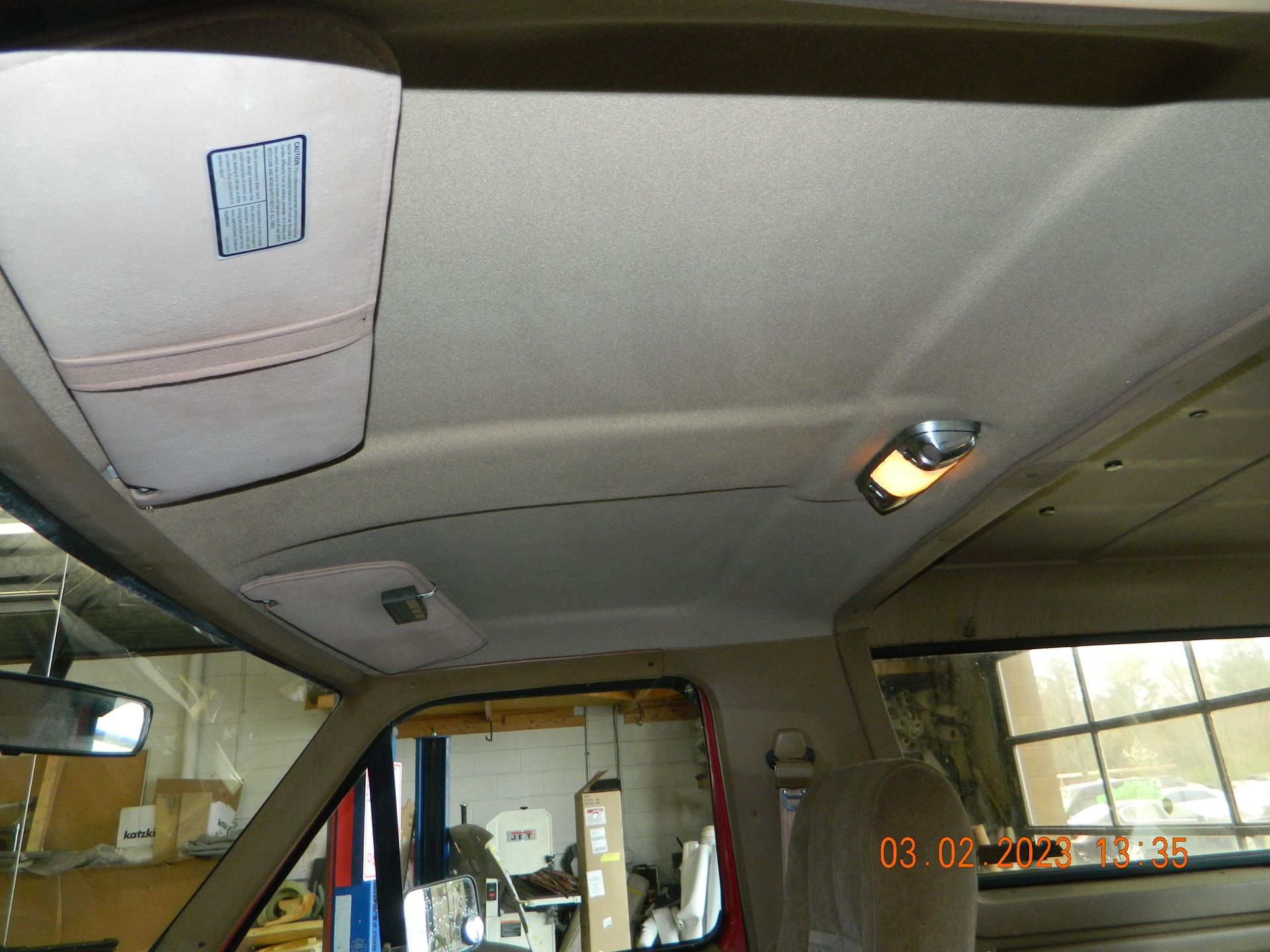 new car interior headliners