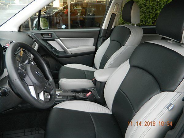 Black and Gray Car Front Seat