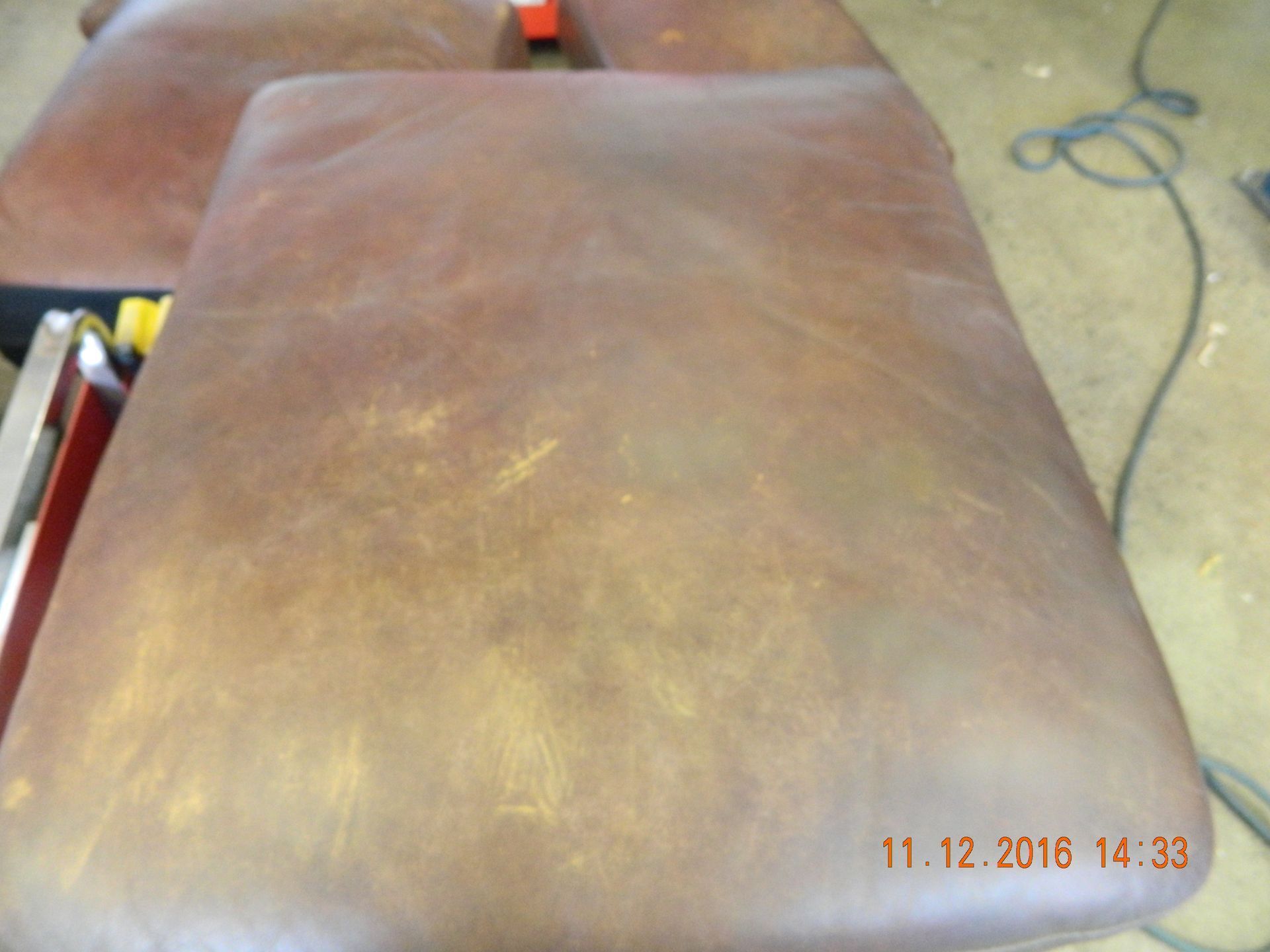 Leather Repair before
