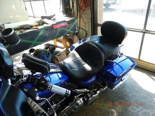 Blue Motorcycle