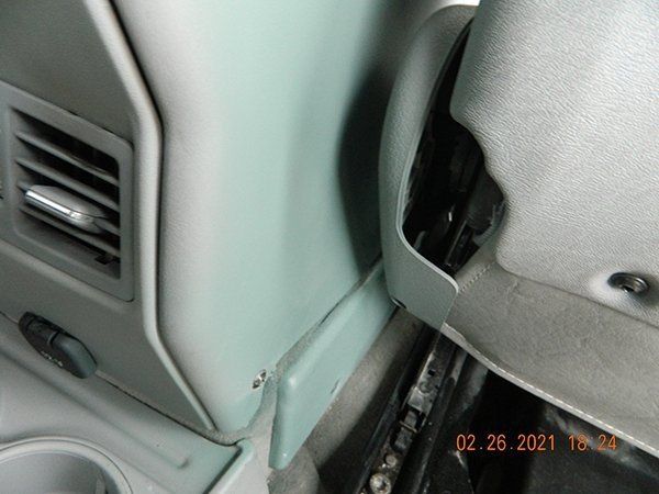 Mint green armrest repair