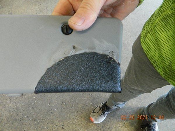 Armrest body cover repair