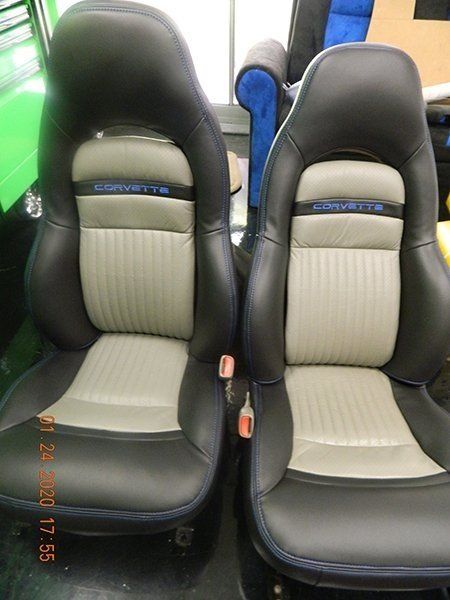 Corvette driver and passenger seat