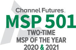 Channel futures msp 501 two-time msp of the year 2020 & 2021