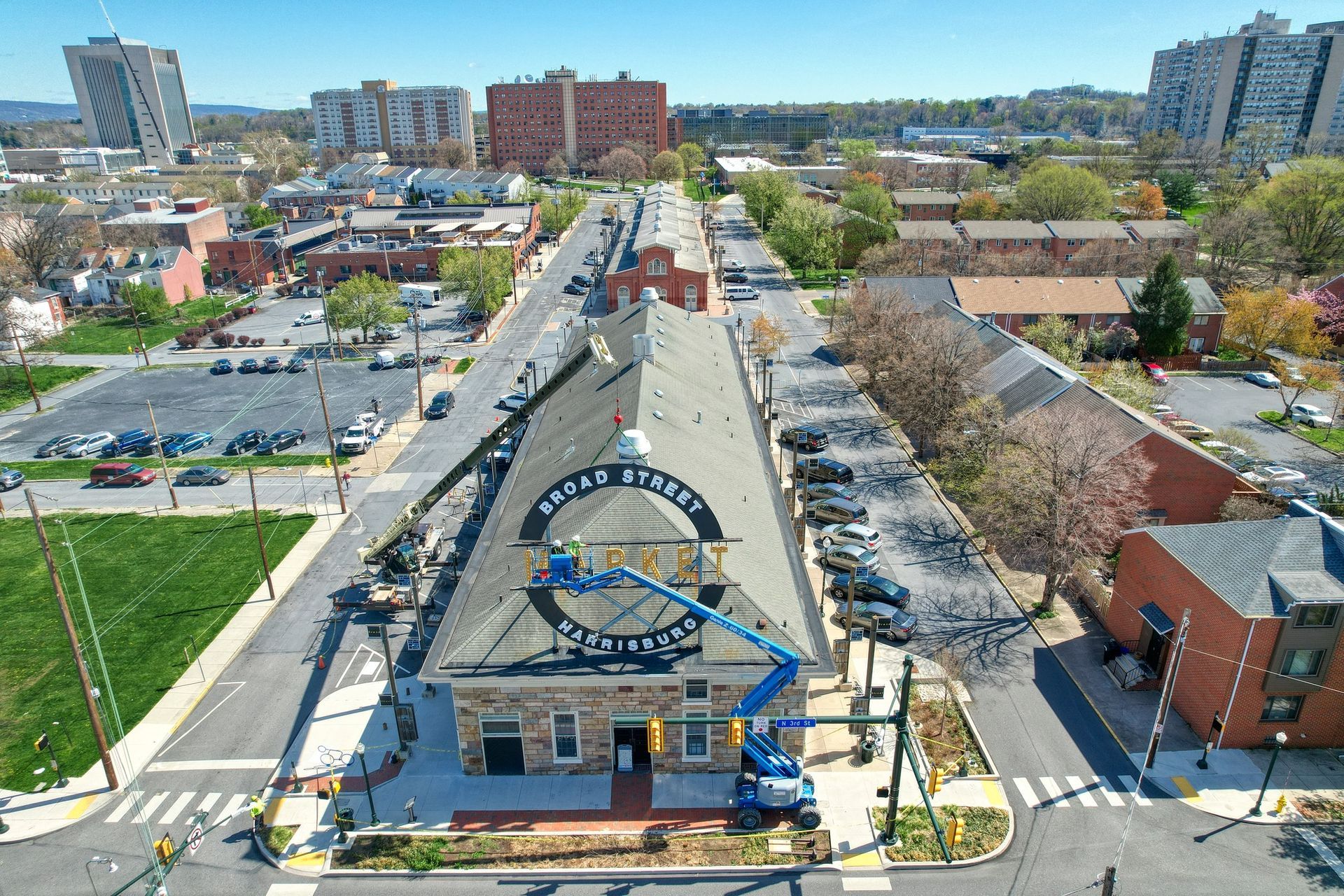 Harrisburg Broad St. Market Sign