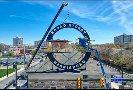 Harrisburg Broad St. Market Sign