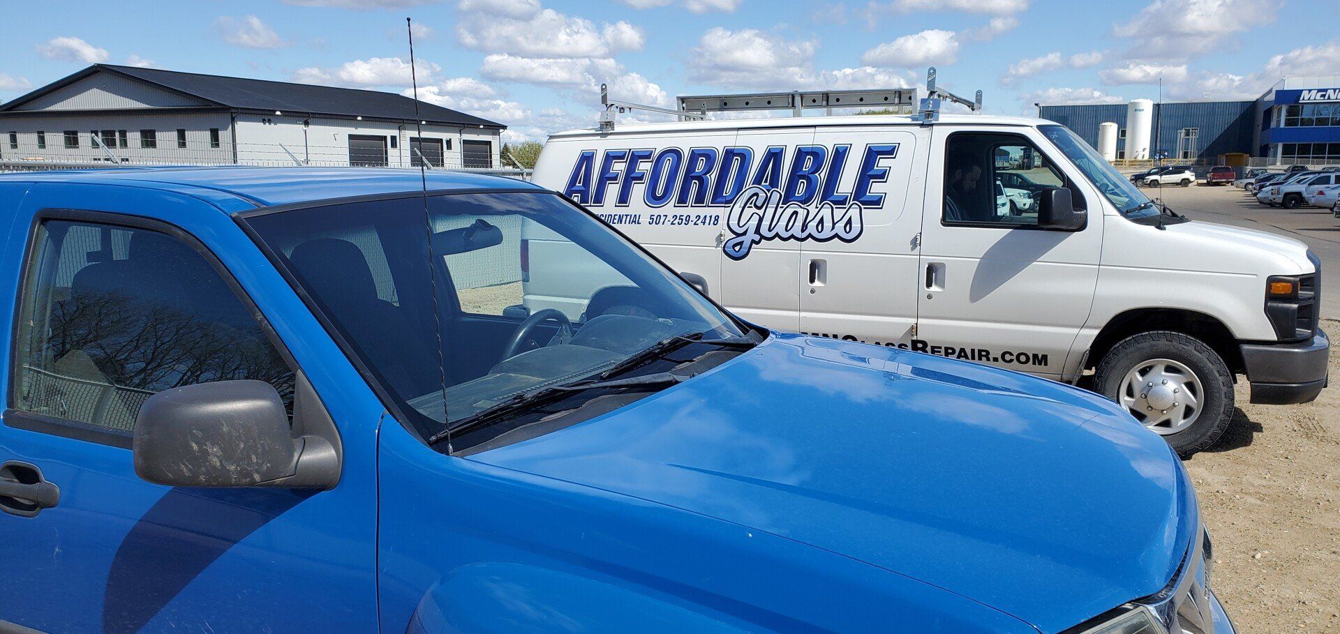 Affordable Glass' vans