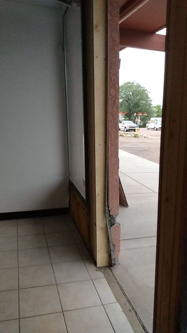 doorway damage