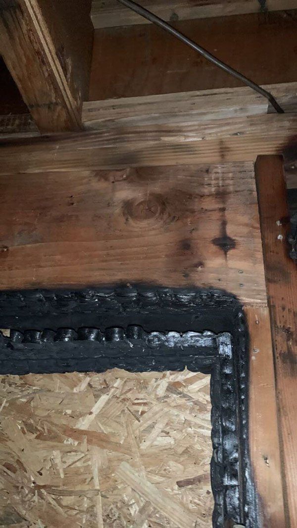 Fire Damaged pipelines