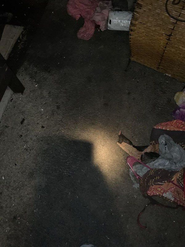 floor damages from fire