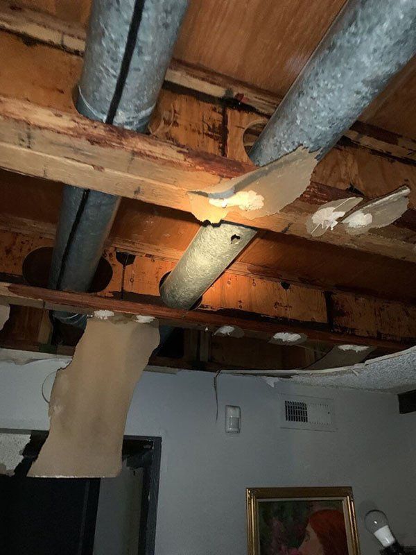 ceiling damages
