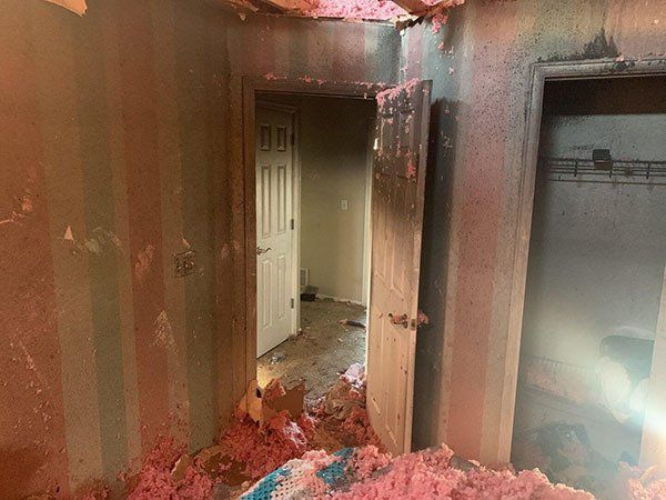 Room under renovation