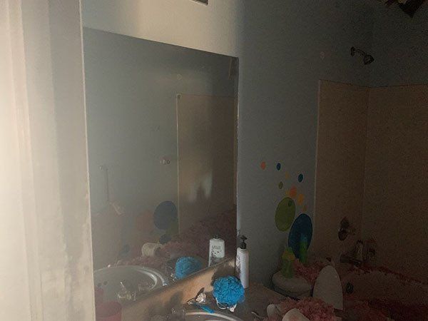 View of the bathroom