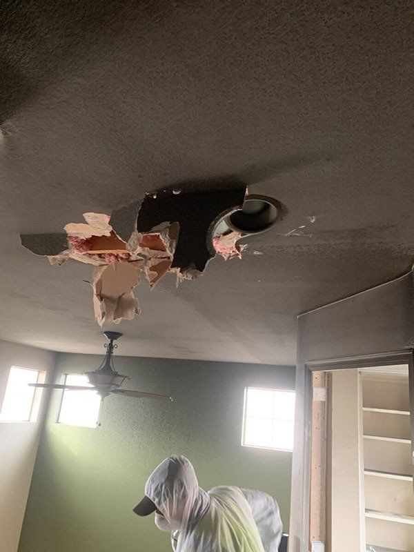 Damaged Ceiling