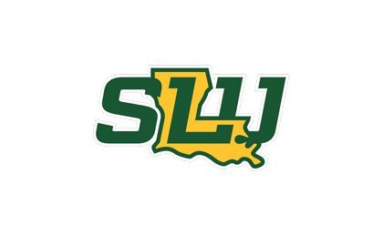 The logo for the louisiana state university football team is green and yellow.
