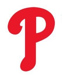 A red letter p and a red letter u on a white background.