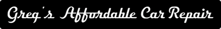 Gregs Affordable Car Repair | Logo