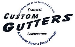 Custom Gutters LLC - Logo